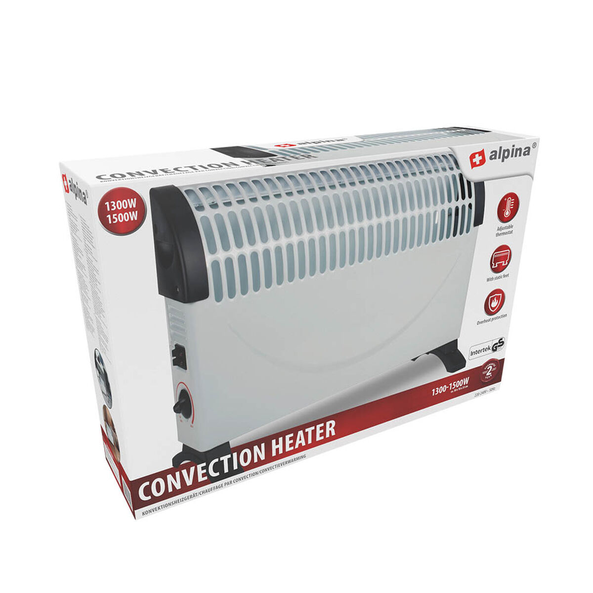 Electric Convection Heater Alpina 1500 W