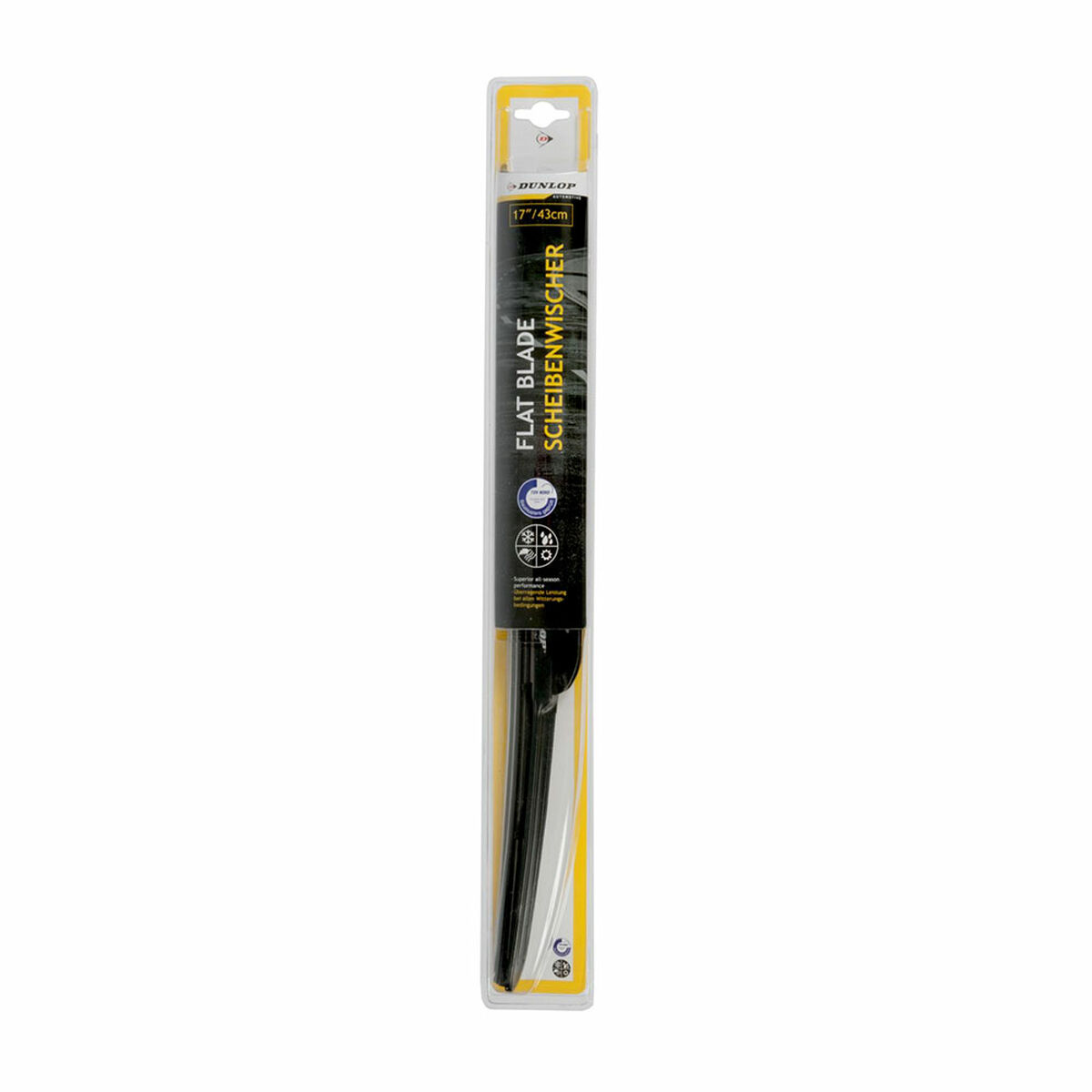 Windscreen cleaner Dunlop Flat Blade 43 cm 17″