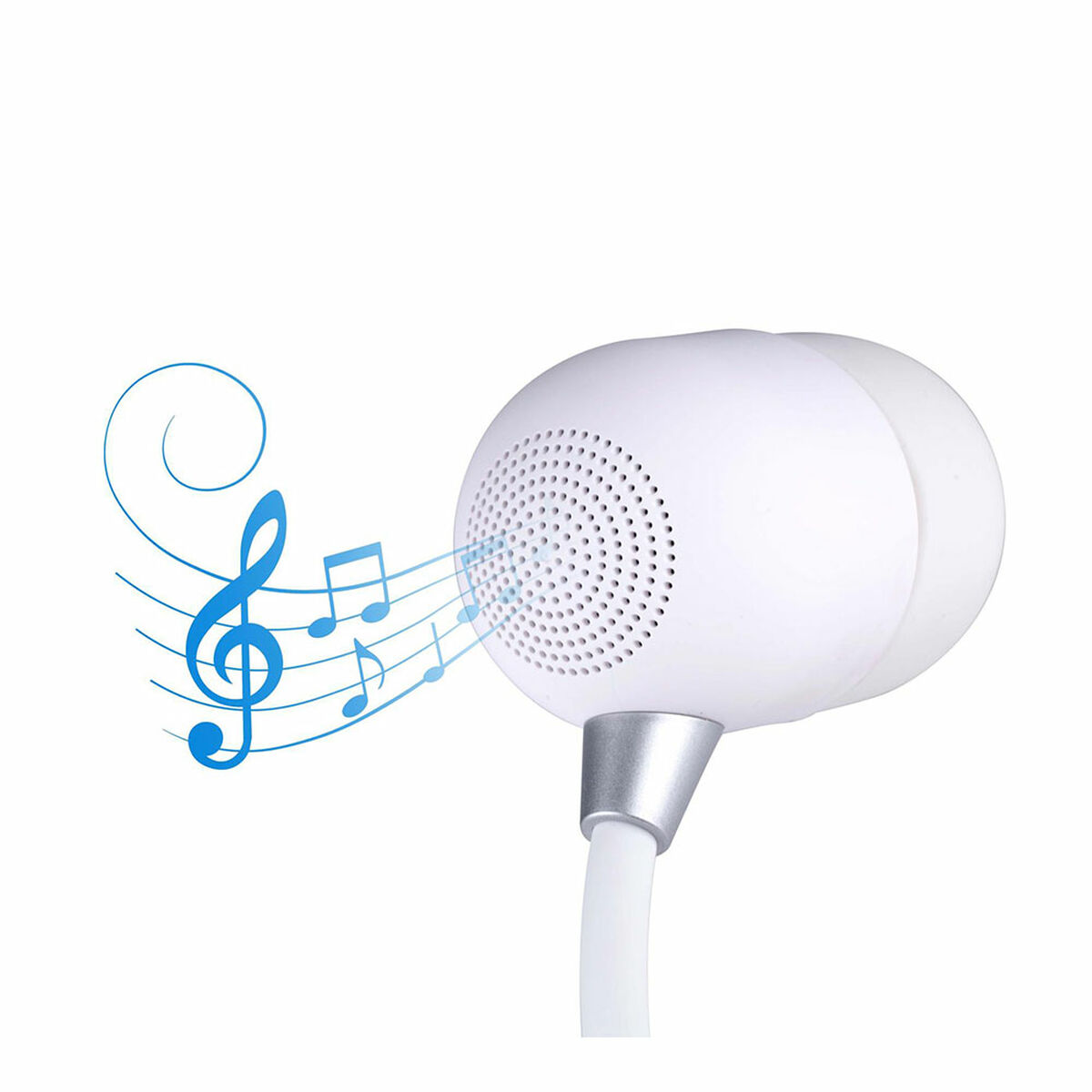 LED lamp with Speaker and Wireless Charger Grundig White 10 W 50 lm  12 x 26 cm Plastic 3-in-1