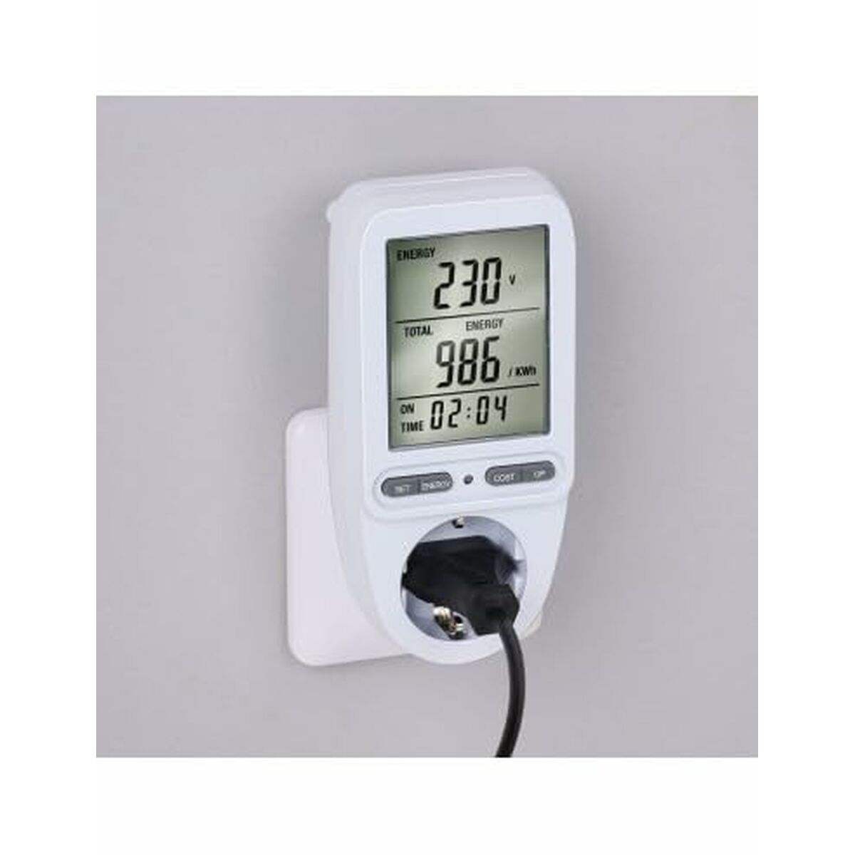 Plug with electricity consumption monitor Grundig 16 A