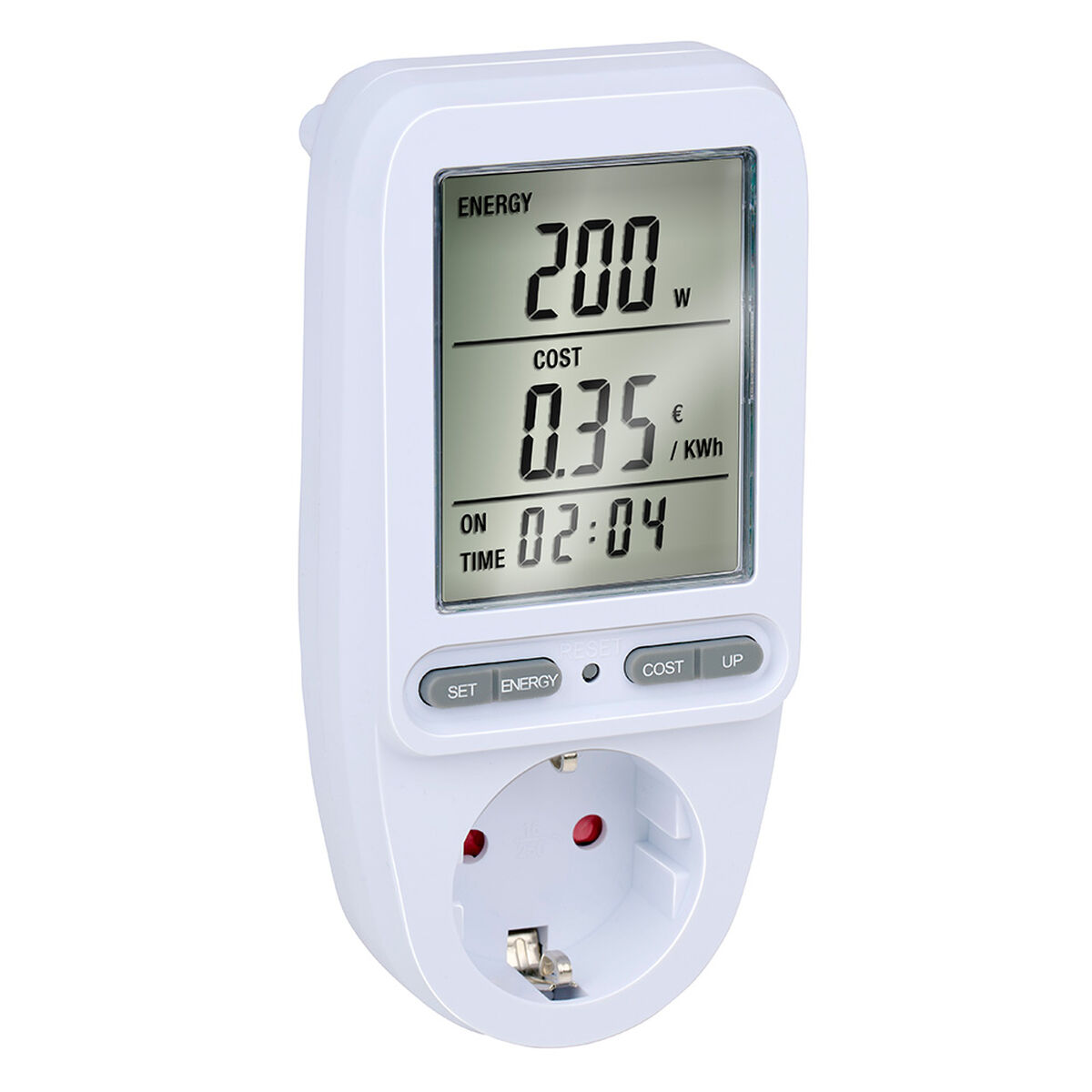 Plug with electricity consumption monitor Grundig 16 A