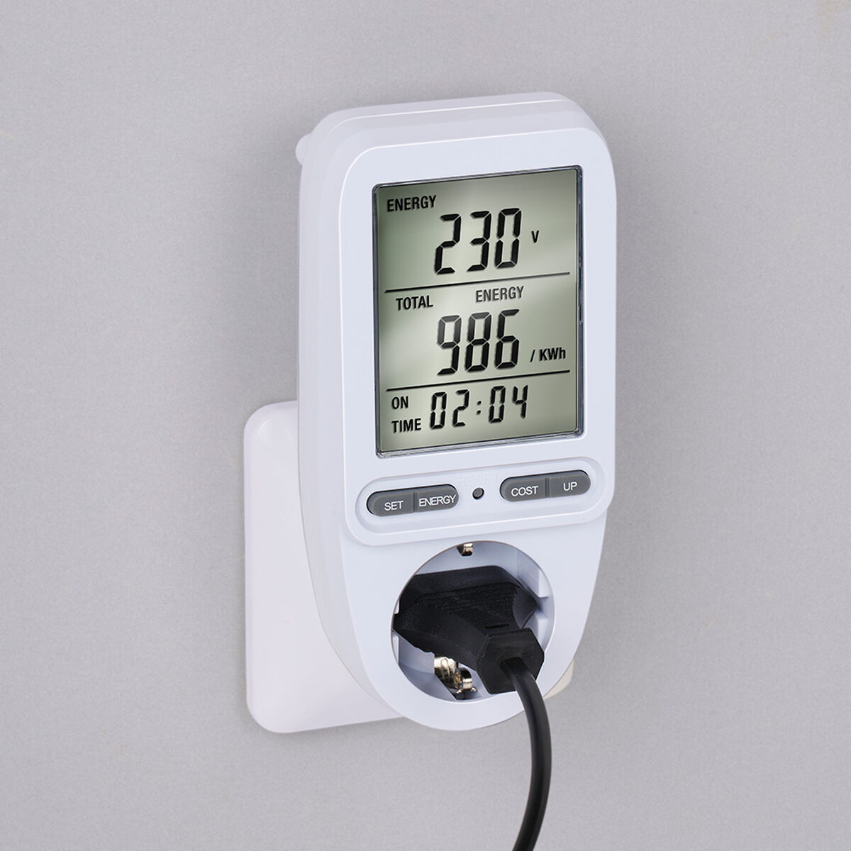 Plug with electricity consumption monitor Grundig 16 A