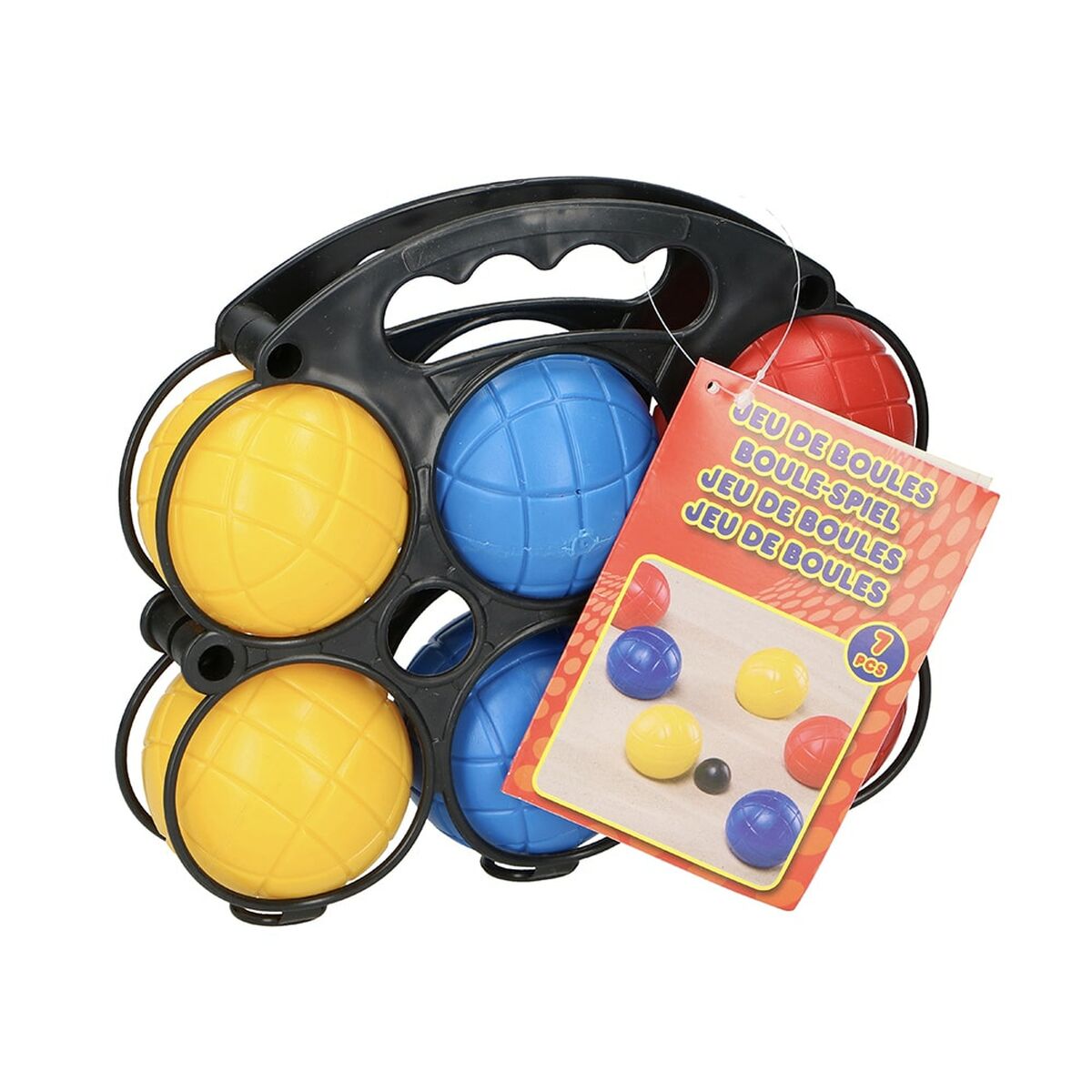 Boules Set Eddy Toys 7 Pieces polypropylene Boules Set Eddy Toys 7 Pieces polypropylene