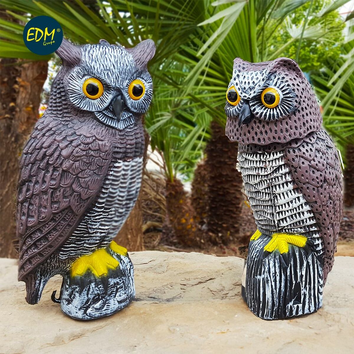 Repeller EDM 06078 polypropylene  19 x 40 cm Birds Owl