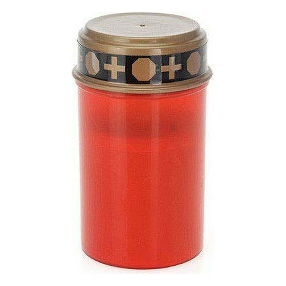 LED Candle Ã 6,5 x 12 cm Red
