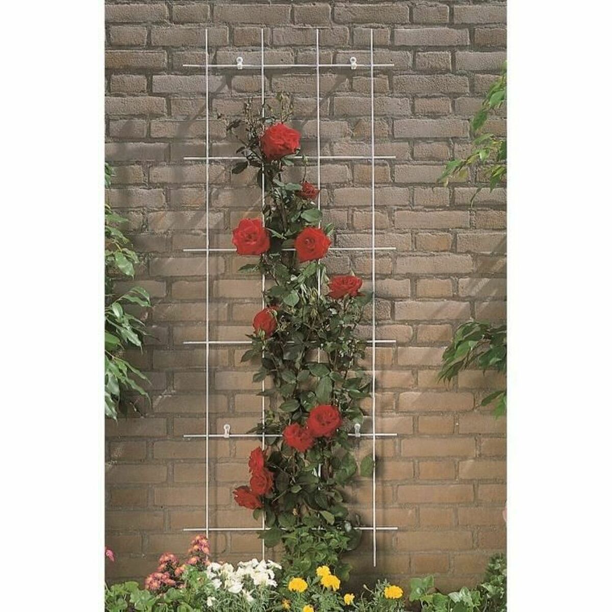 Garden Fence Nature Green Galvanised Steel 42,5 x 145 cm