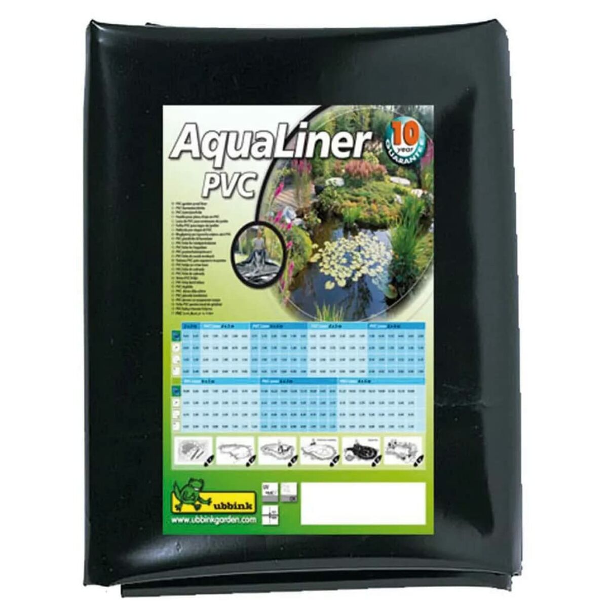 Pond Liner Ubbink AquaLiner PVC 0,5 mm 4 x 3 m Pond Liner Ubbink AquaLiner PVC 0,5 mm 4 x 3 m