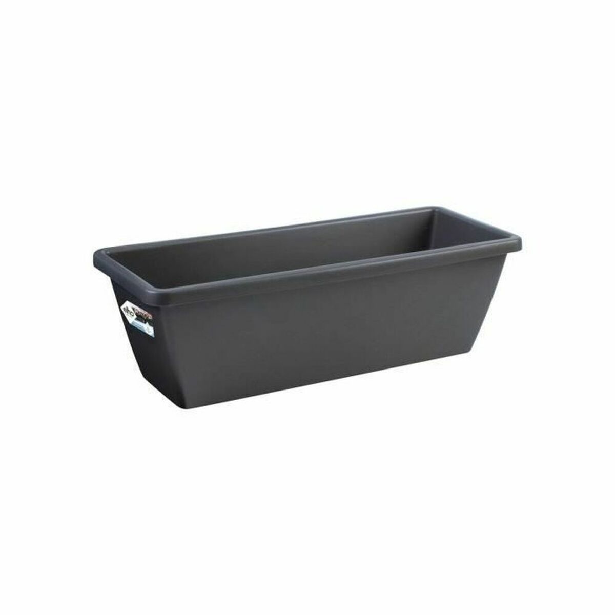 Plant pot Elho Black Anthracite Plastic Rectangular Modern Plant pot Elho Black Anthracite Plastic Rectangular Modern