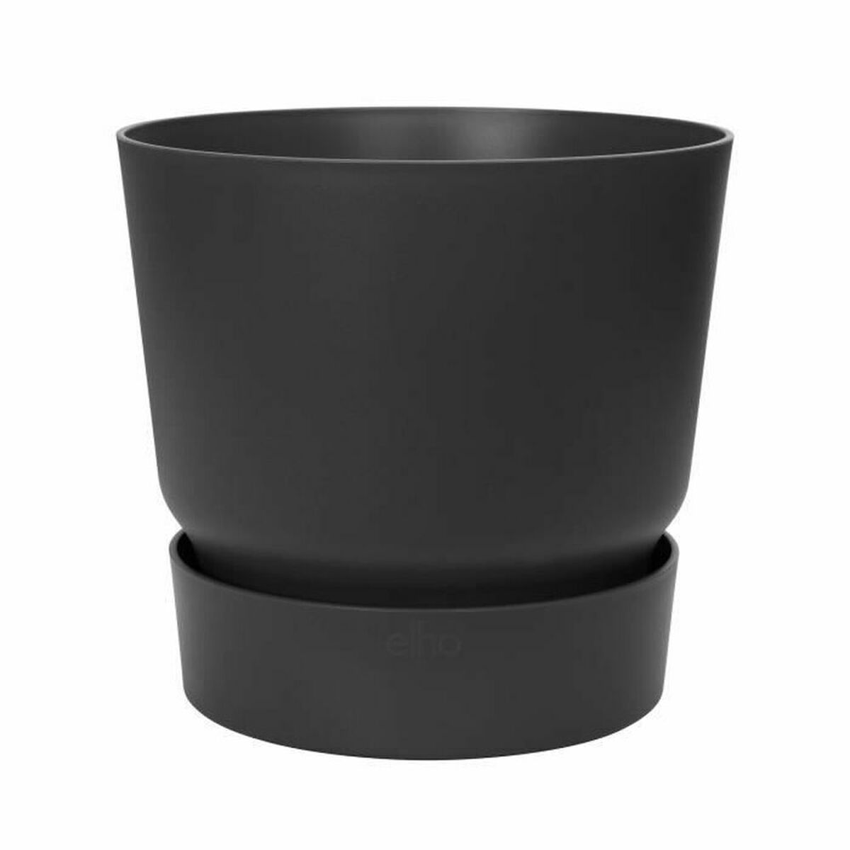 Plant pot Elho Greenville  24,48 cm Black Plastic