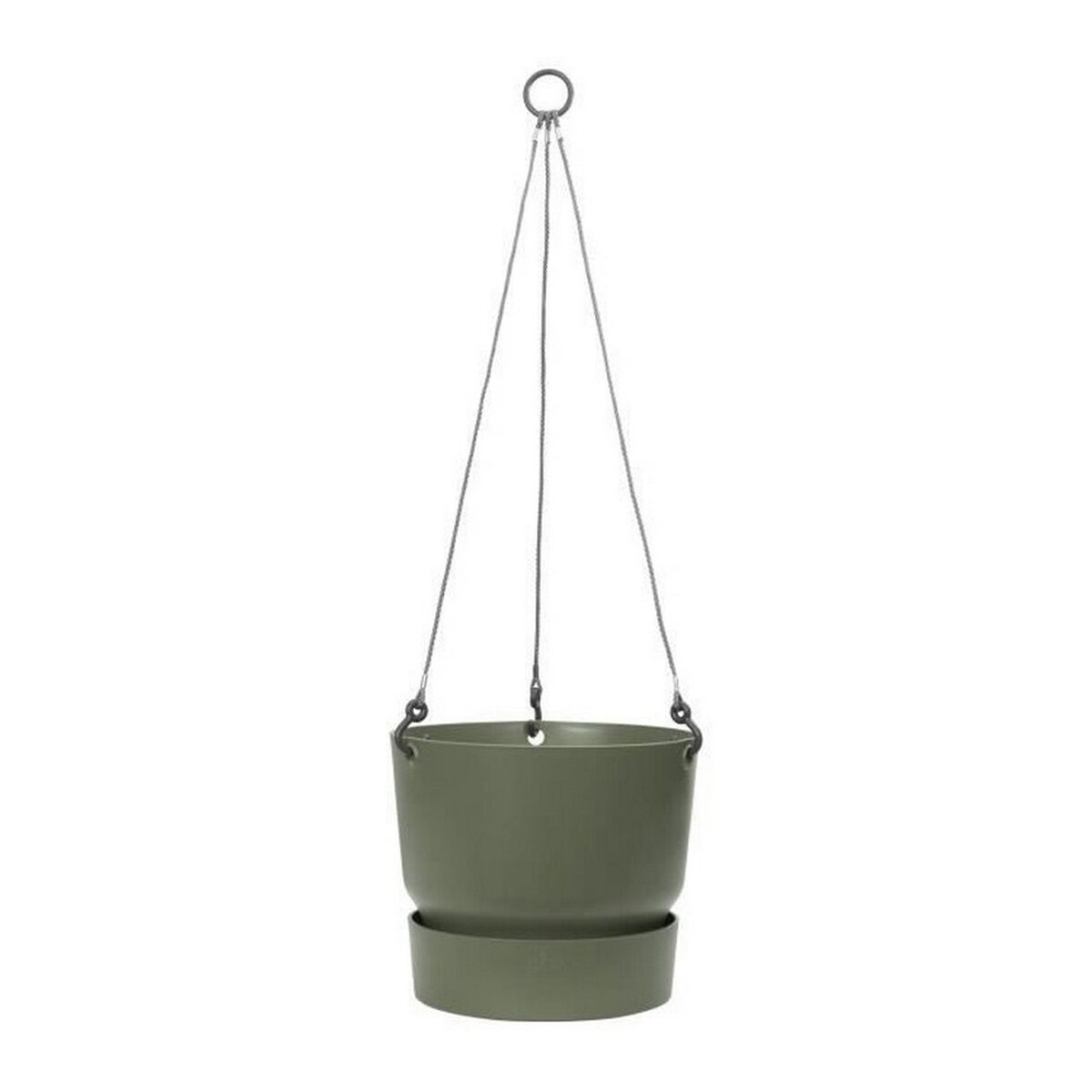 Hanging Planter Elho Greenville Ø 23,9 x 20,3 cm Green Hanging Planter Elho Greenville Ø 23,9 x 20,3 cm Green