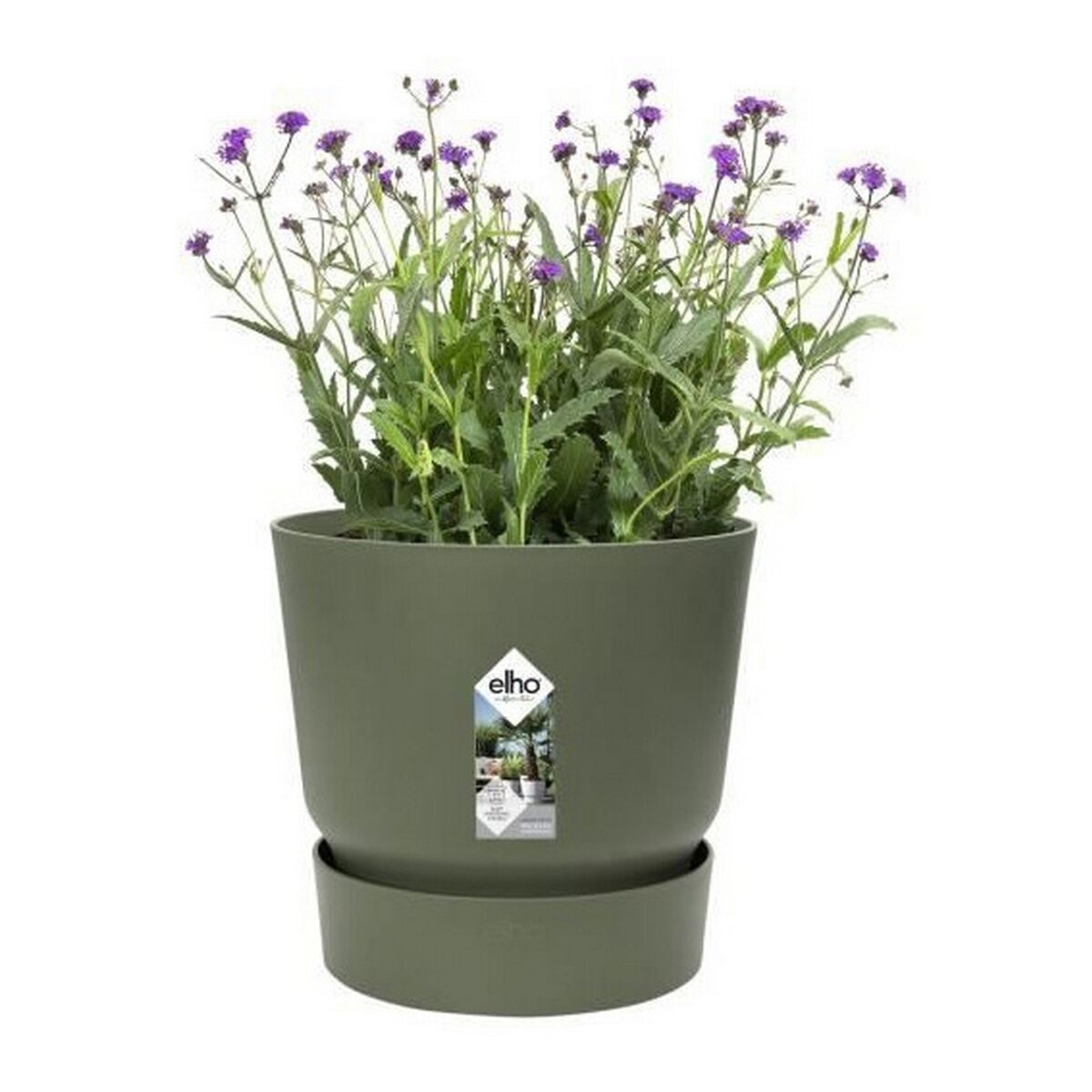 Plant pot Elho Greenville  39 x 36,8 cm Green