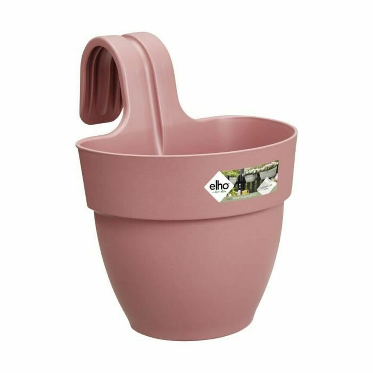Plant pot Elho 24,1 x 20,5 x 26,5 cm Plastic Circular Modern Plant pot Elho 24,1 x 20,5 x 26,5 cm Plastic Circular Modern