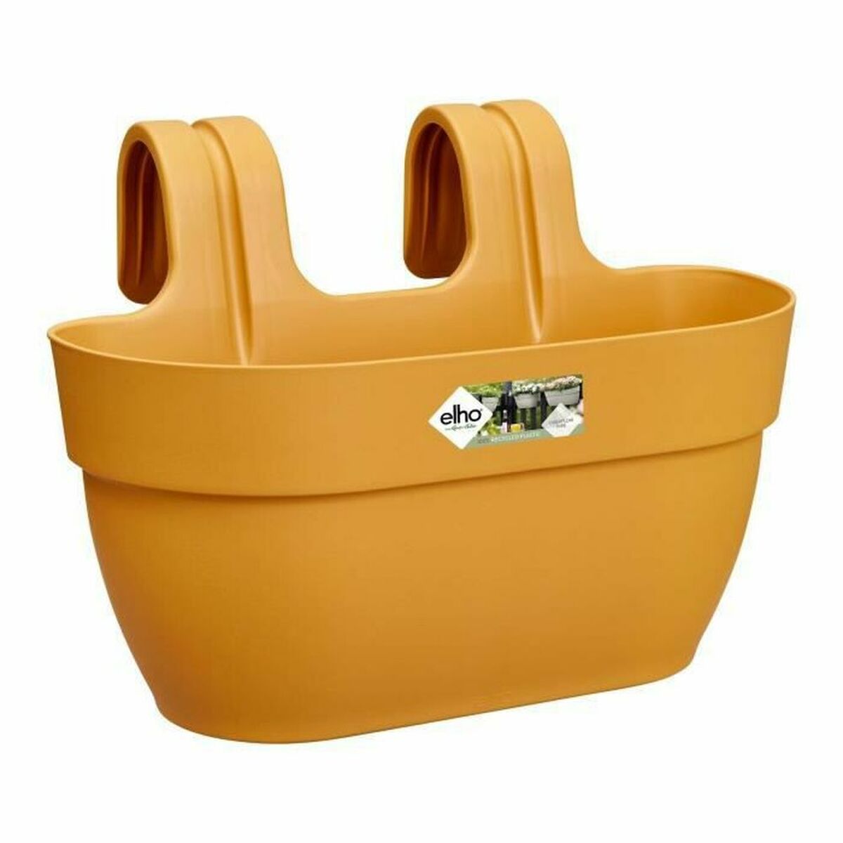 Plant pot Elho Vibia Campana Easy Hanger Medium 24,1 x 36 x 26,5 cm Yellow Plastic Rectangular Modern 24 x 36 x 26,5 cm Plant pot Elho Vibia Campana Easy Hanger Medium 24,1 x 36 x 26,5 cm Yellow Plastic Rectangular Modern 24 x 36 x 26,5 cm
