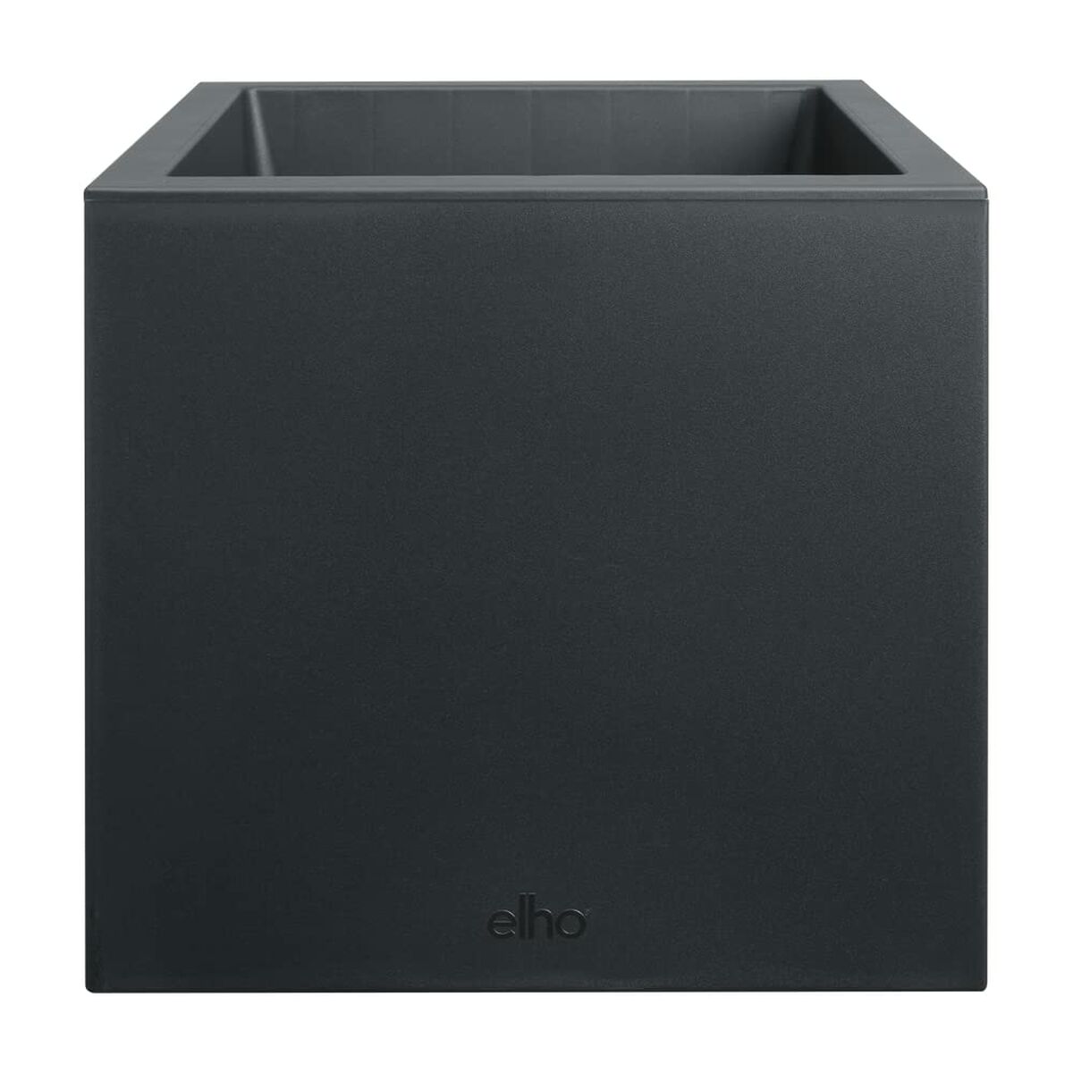 Plant pot Elho Black à 29 cm Plastic Squared Modern