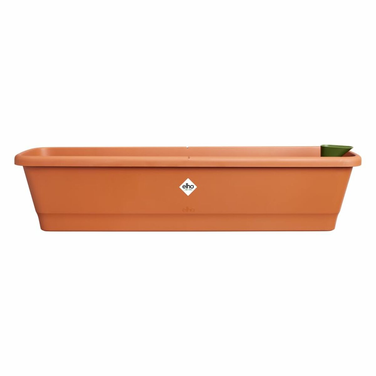 Plant pot Elho 20 x 78 x 17 cm Brown Plastic Squared Plant pot Elho 20 x 78 x 17 cm Brown Plastic Squared