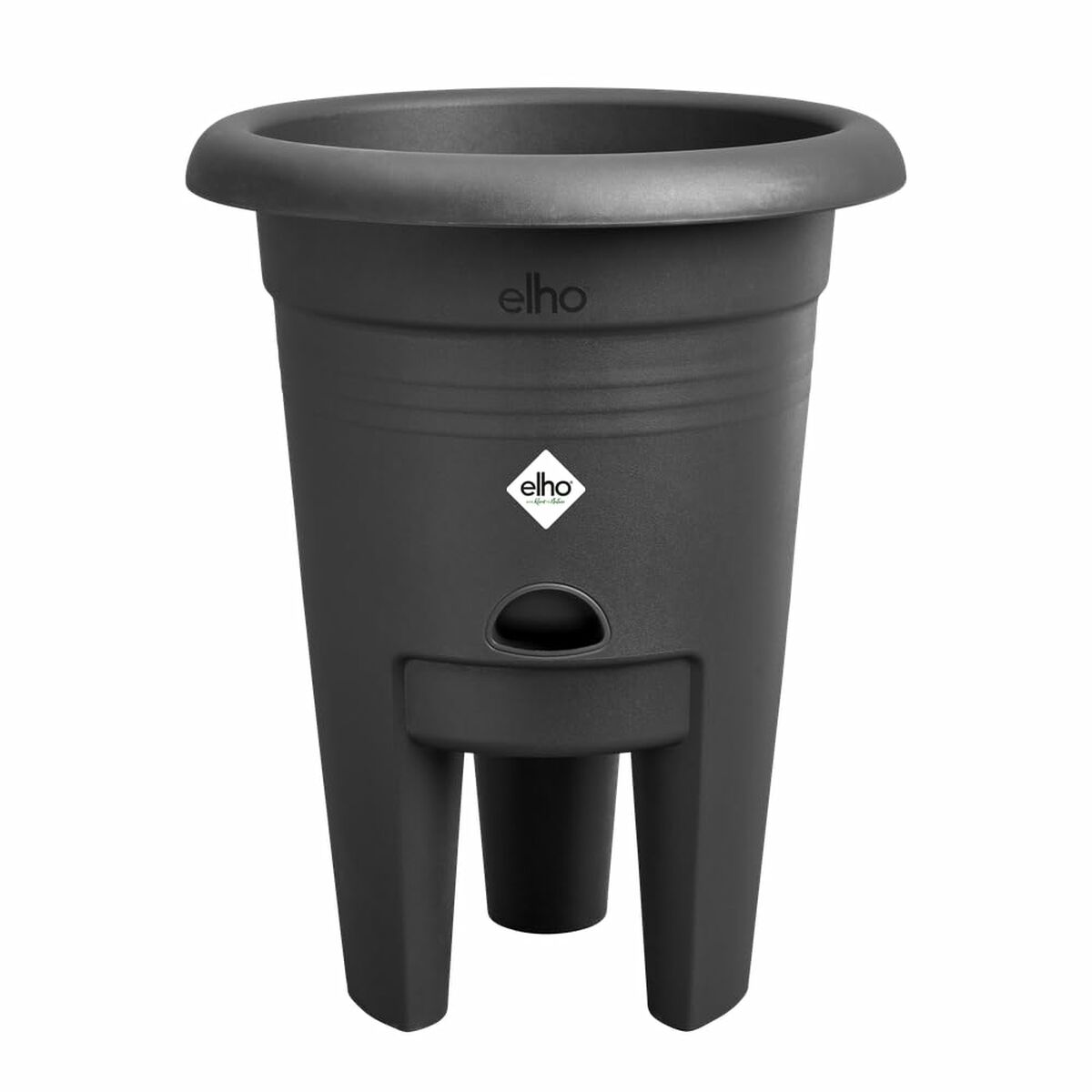 Plant pot Elho Black Ã 33 cm Plastic Circular