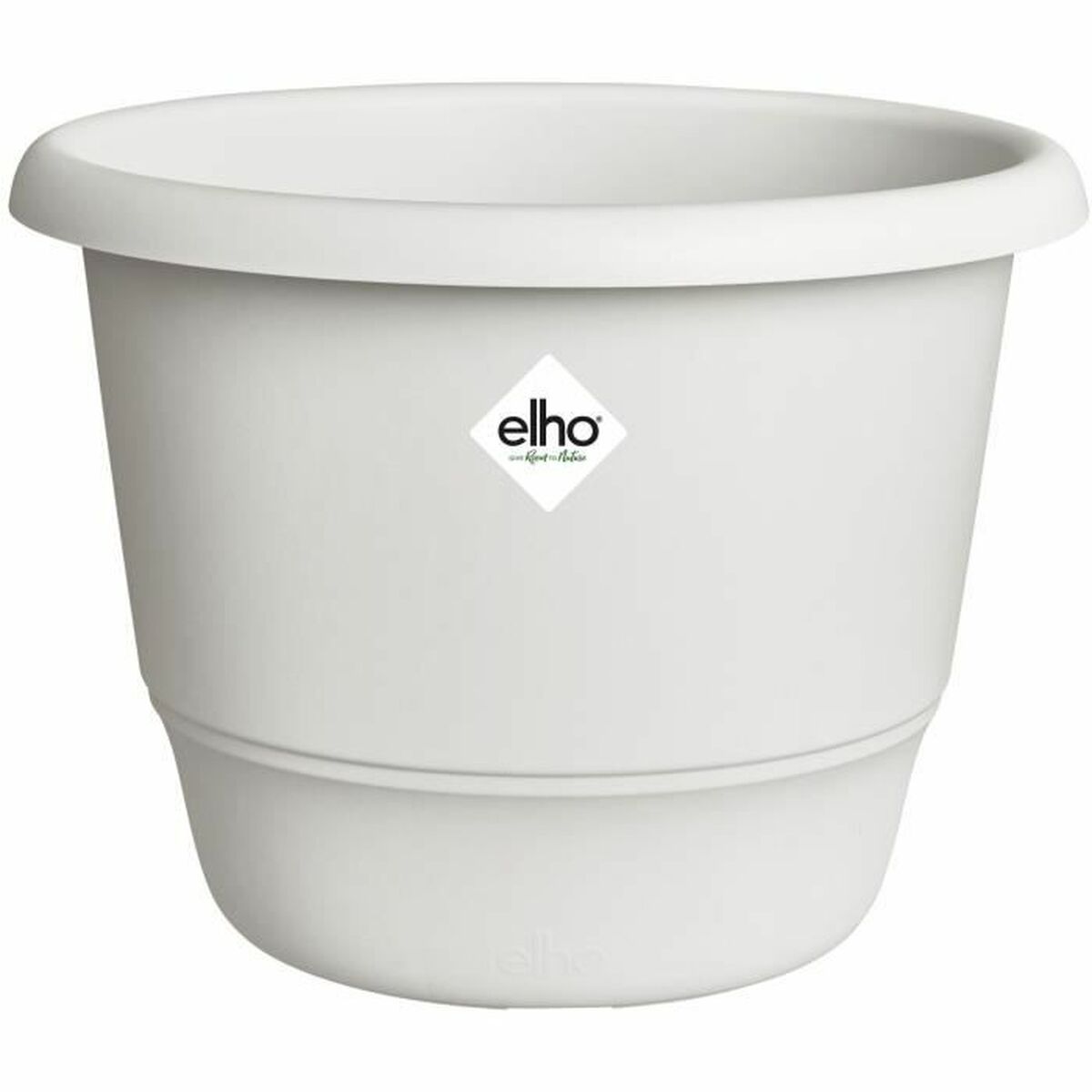 Plant pot Elho White 25 x 24,5 x 18 cm Plant pot Elho White 25 x 24,5 x 18 cm