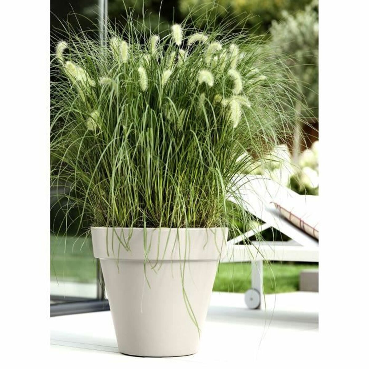 Plant pot Elho White 39 x 36 cm Plant pot Elho White 39 x 36 cm