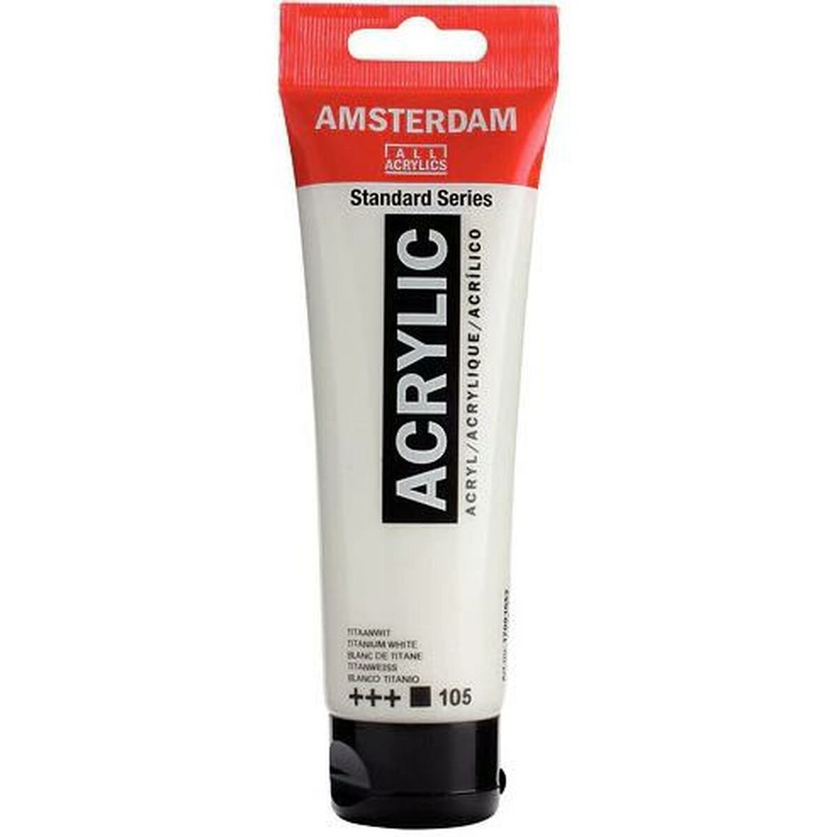 Acrylic paint Talens Amsterdam White 120 ml (3 Units)