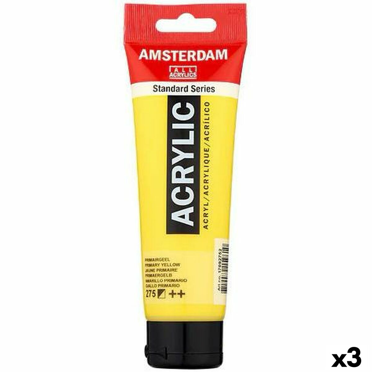 Acrylic paint Talens Amsterdam Yellow 120 ml (3 Units) Acrylic paint Talens Amsterdam Yellow 120 ml (3 Units)