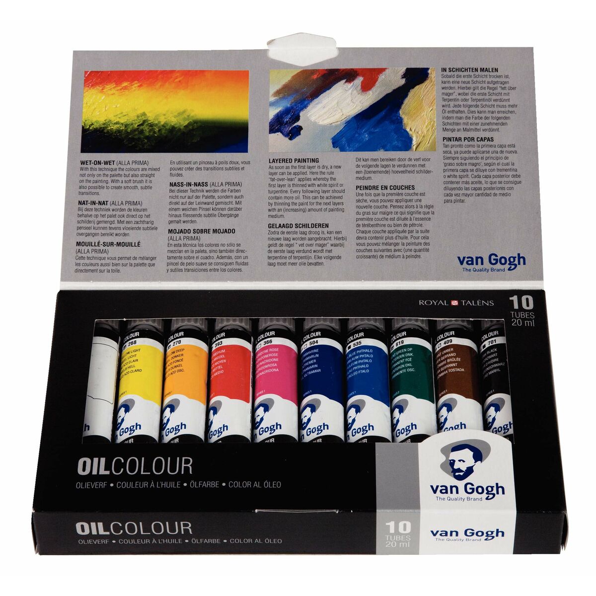 Painting set Talens Art Creation Van Gogh Multicolour 200 ml Painting set Talens Art Creation Van Gogh Multicolour 200 ml