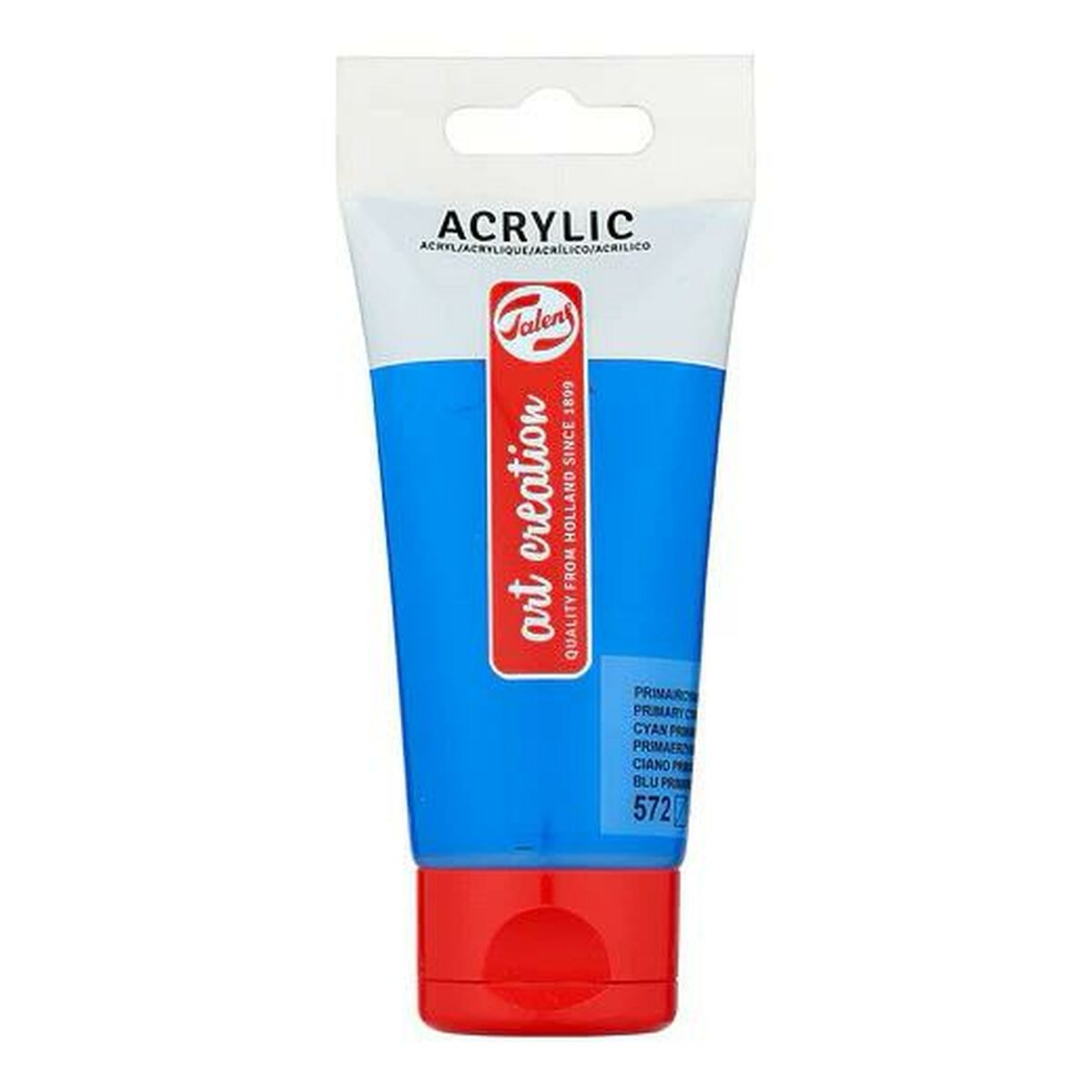 Acrylic paint Talens Art Creation Cyan 75 ml (3 Units)