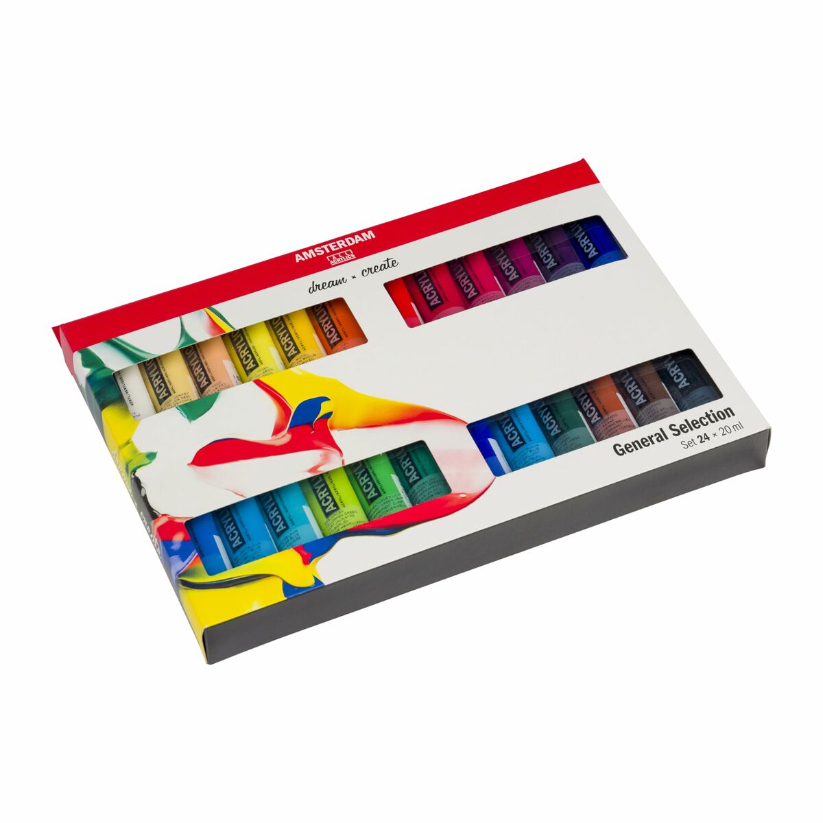 Acrylic Paint Set Talens Multicolour 20 ml 24 Pieces (3 Units)