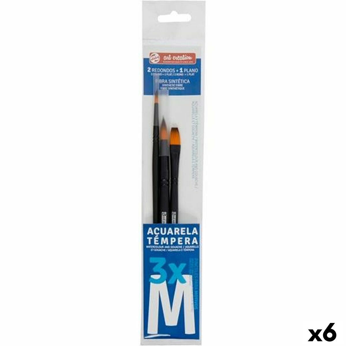 Paintbrushes Talens Art Creation Medium (6 Units)