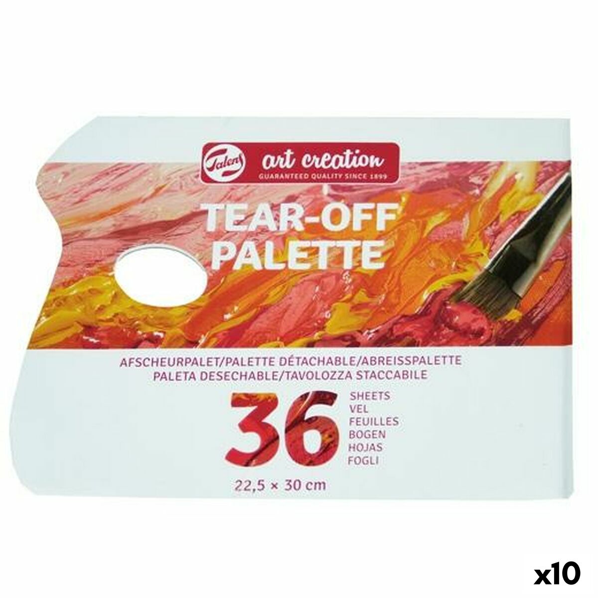 Palette Talens Art Creation Paper 22,5 x 30 cm (10 Units) Palette Talens Art Creation Paper 22,5 x 30 cm (10 Units)