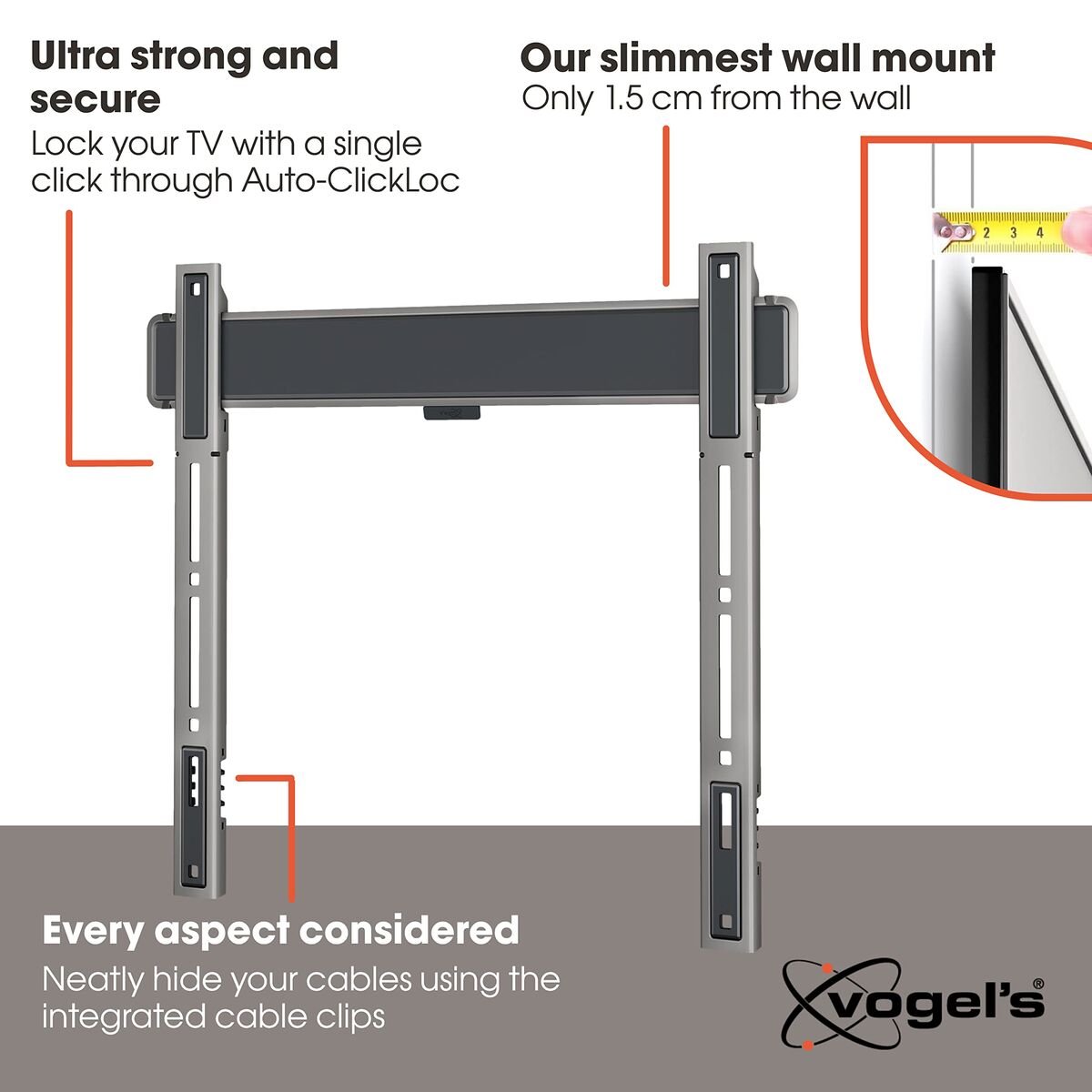 TV Mount Vogel’s TVM5405 NEGRO 32″ 50 kg