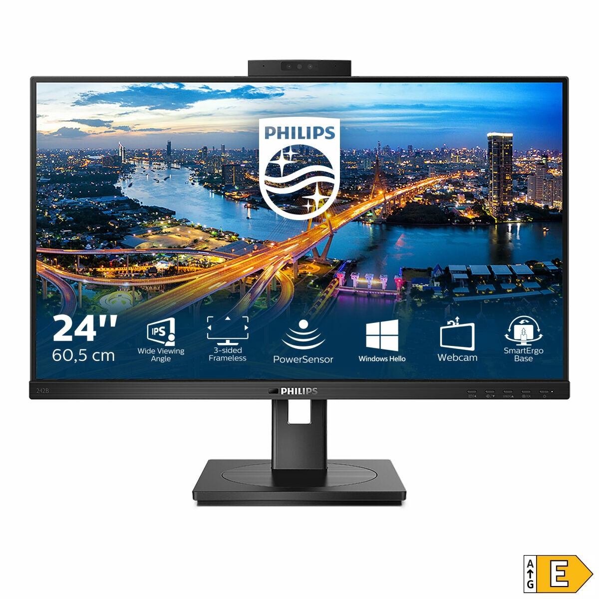 Monitor Philips 242B1H/00 23,8″ Full HD 75 Hz