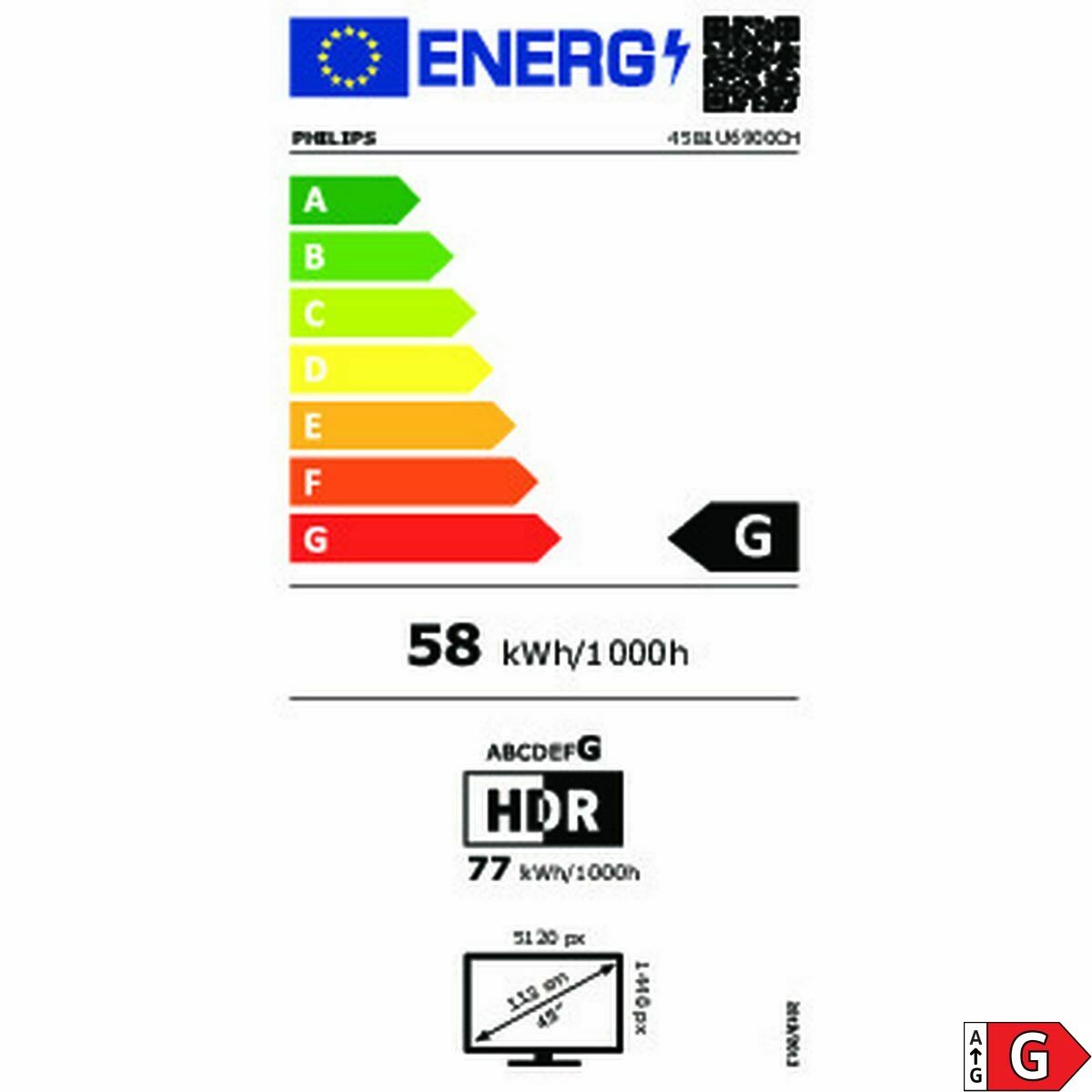 Monitor Philips 45B1U6900CH/00 44,5″ LCD UltraWide Dual Quad HD