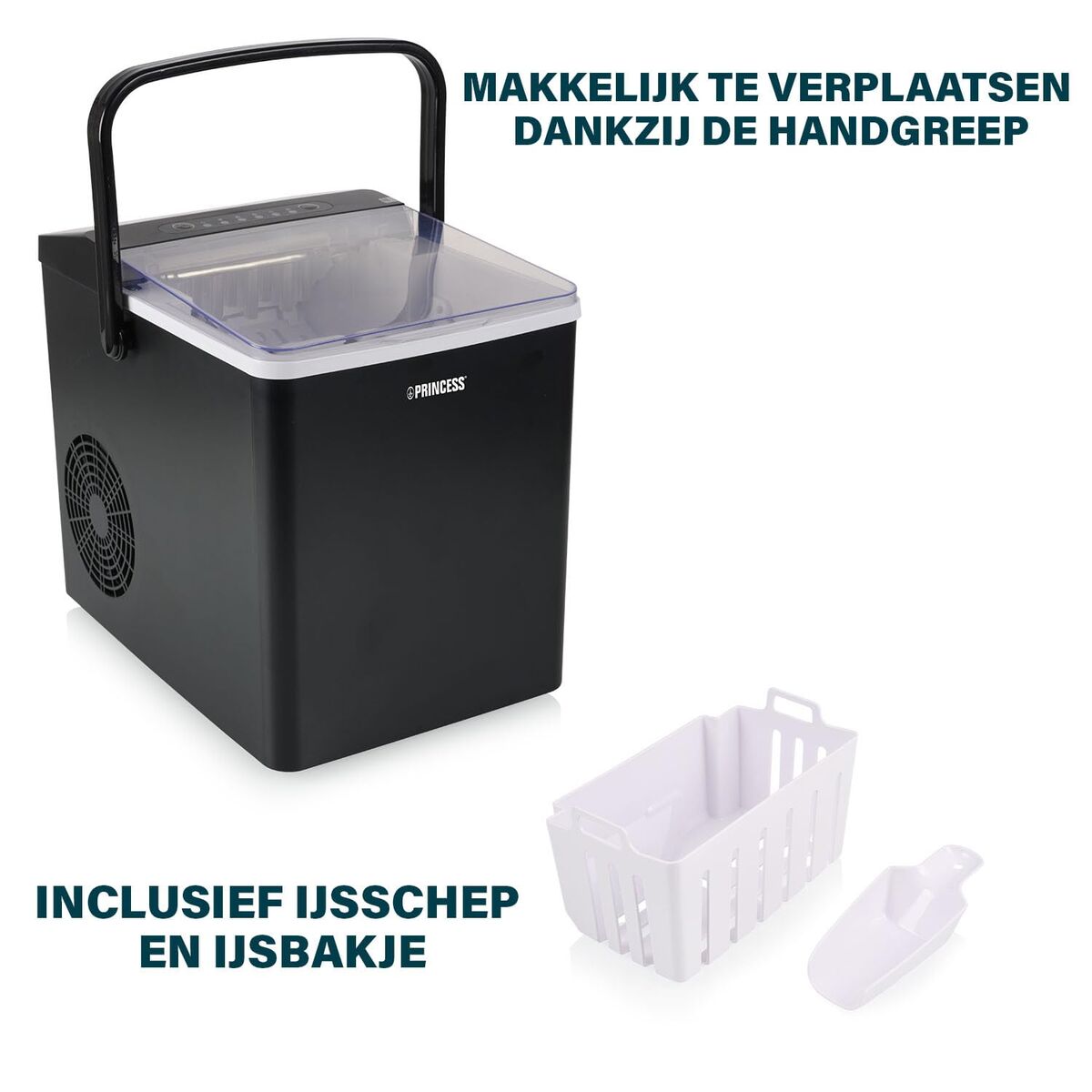 Ice Maker Princess 283098 Black 150 W 12 kg
