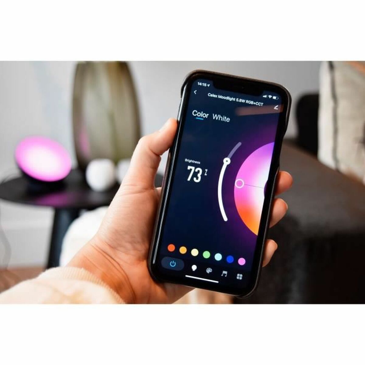 Ambient lighting Calex Ambient 6 W LED RGB