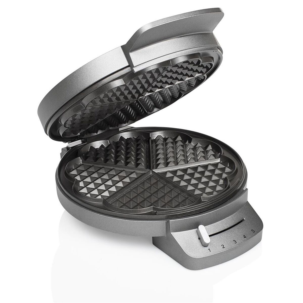 Waffle Maker Princess Princess 132380 1200 W Black Silver Steel Waffle Maker Princess Princess 132380 1200 W Black Silver Steel