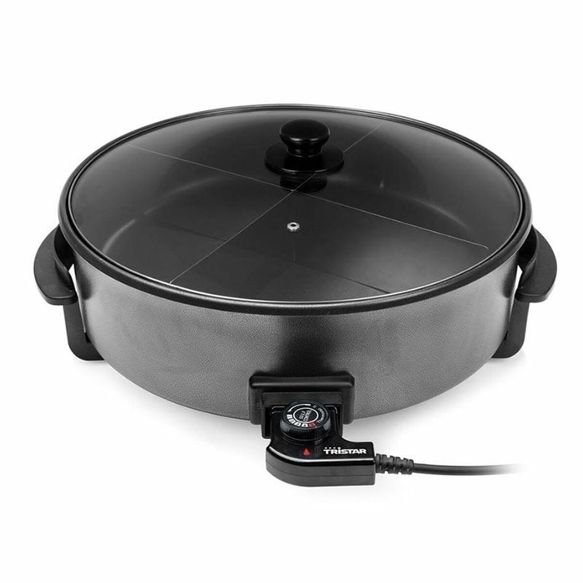 Electric Pan Tristar PZ-9145 1500 W  40 cm Black Metal