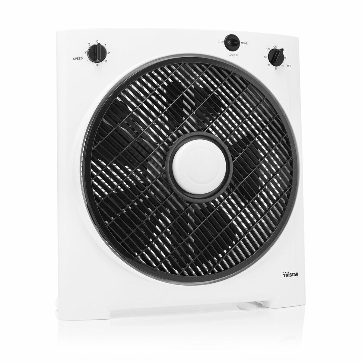 Floor Fan Tristar VE-5858 White Black 40 W 40W Floor Fan Tristar VE-5858 White Black 40 W 40W