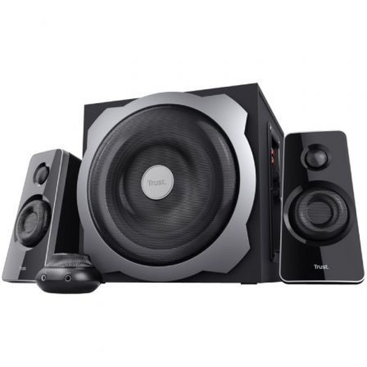 PC Speakers Trust 19019 Black 120 W PC Speakers Trust 19019 Black 120 W