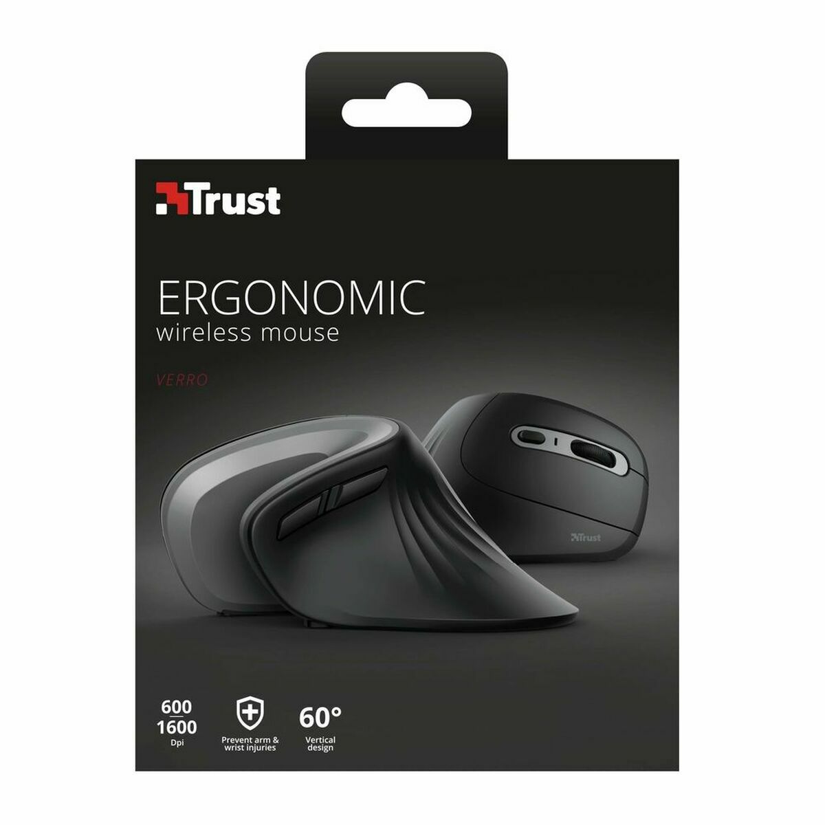 Wireless Mouse Trust Verro Black Wireless Mouse Trust Verro Black