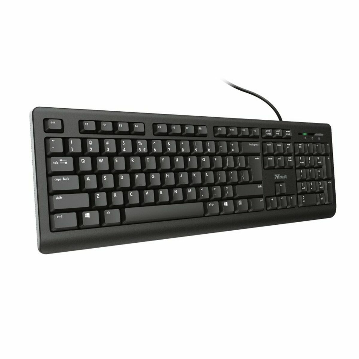 Keyboard Trust Primo Black Spanish QWERTY Keyboard Trust Primo Black Spanish QWERTY