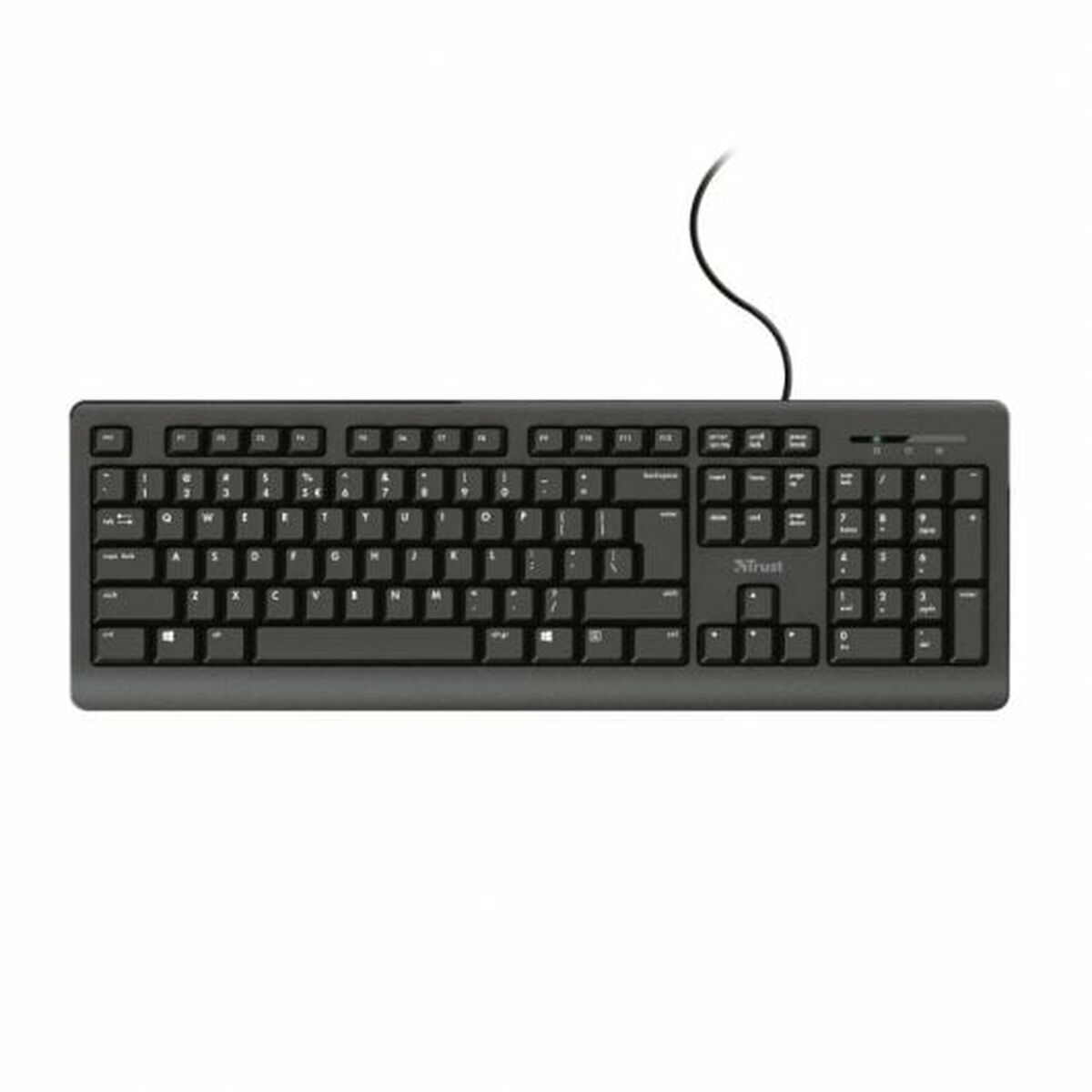 Keyboard Trust 23982 Black Spanish Qwerty Keyboard Trust 23982 Black Spanish Qwerty