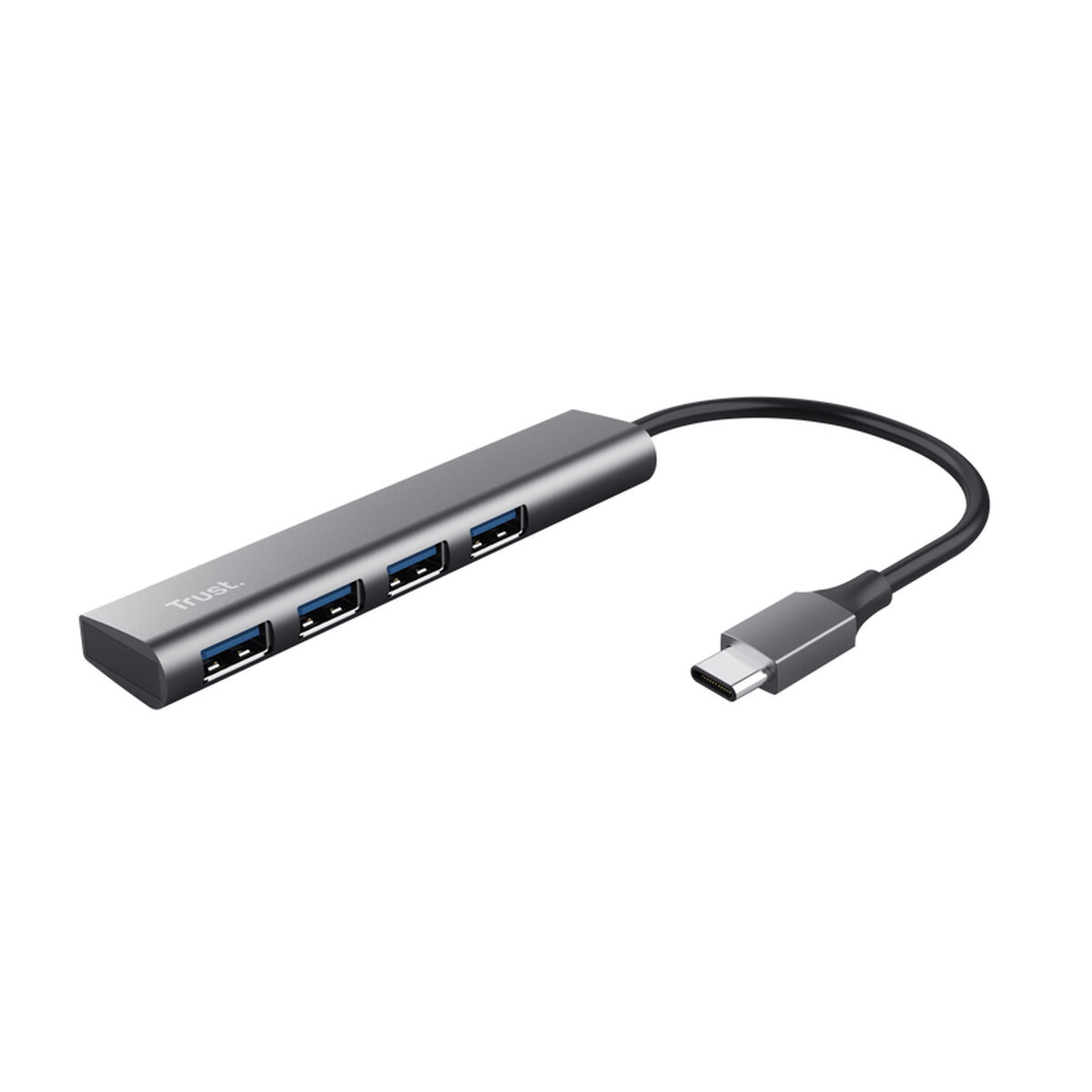 USB Hub Trust 24948 Grey (1 Unit) USB Hub Trust 24948 Grey (1 Unit)