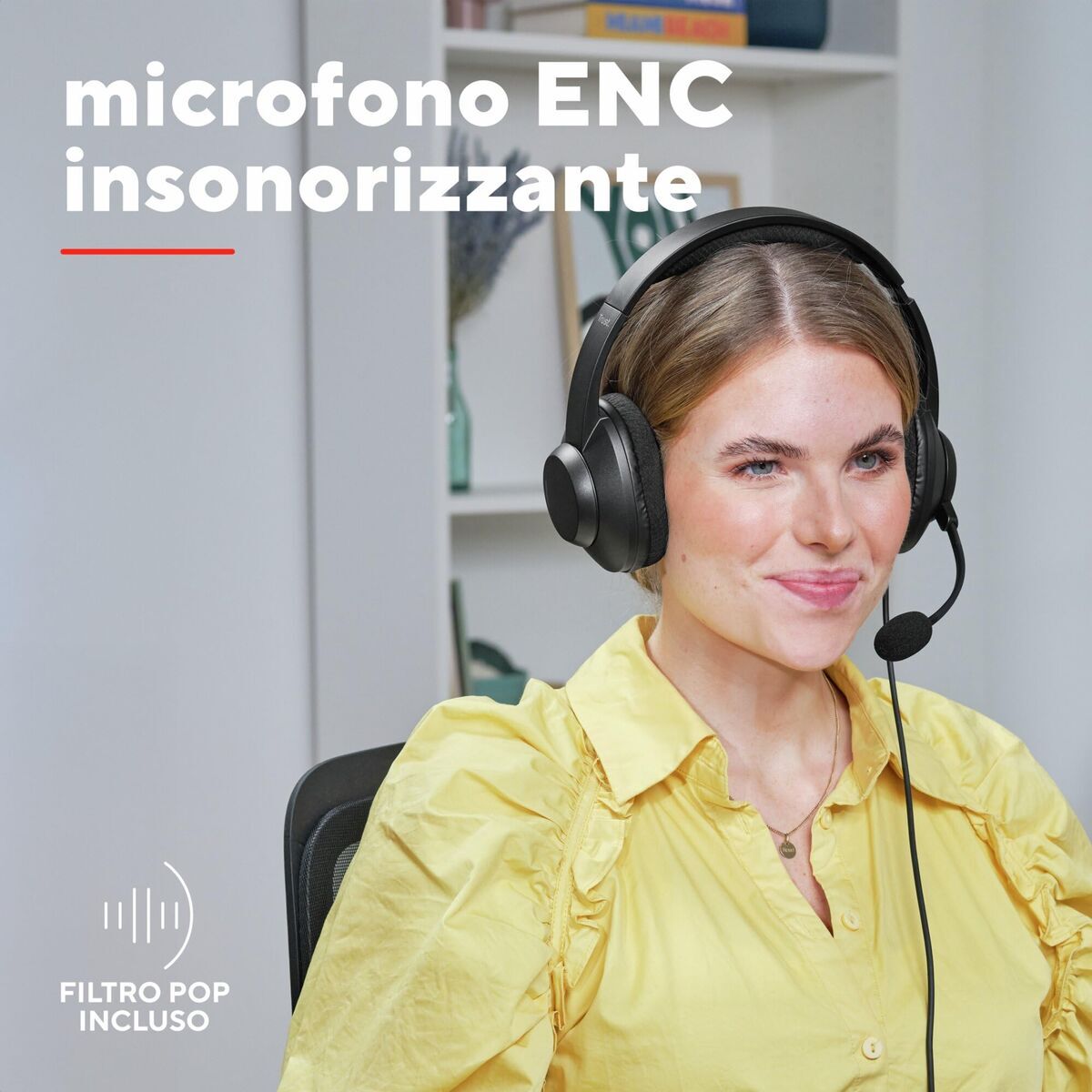 Headphones Trust 25462 Black