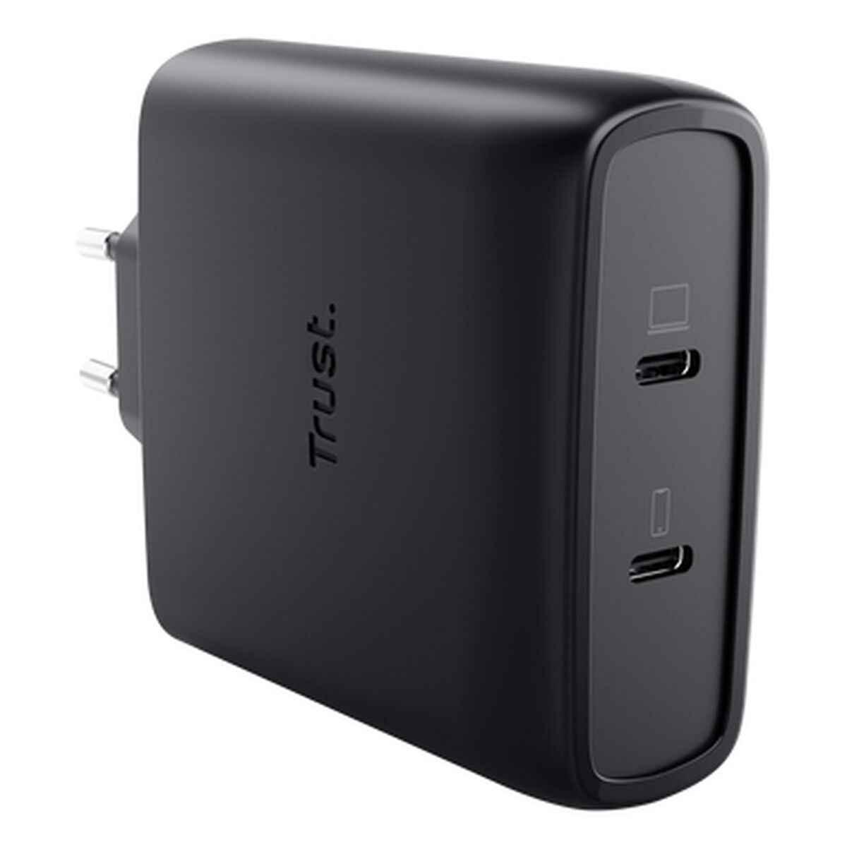 Wall Charger Trust 25527 Black 100 W