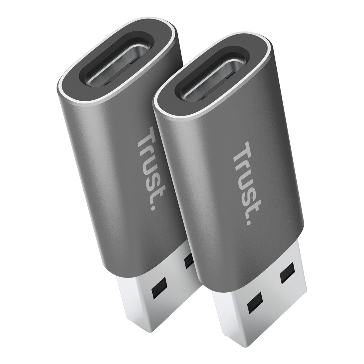 USB Adaptor Trust 25573 Grey (2 Units)