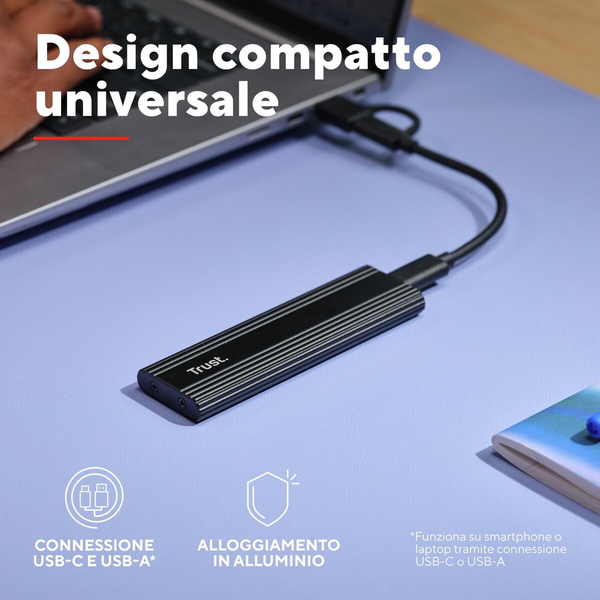 External Box Trust 25806 Black