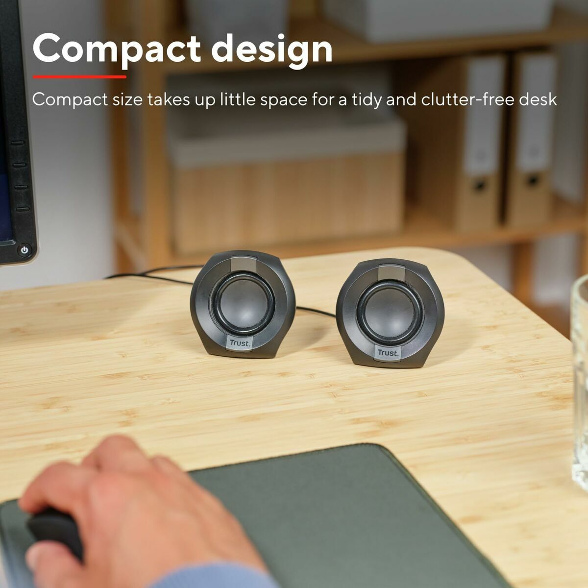 PC Speakers Trust 25164 Black 4 W