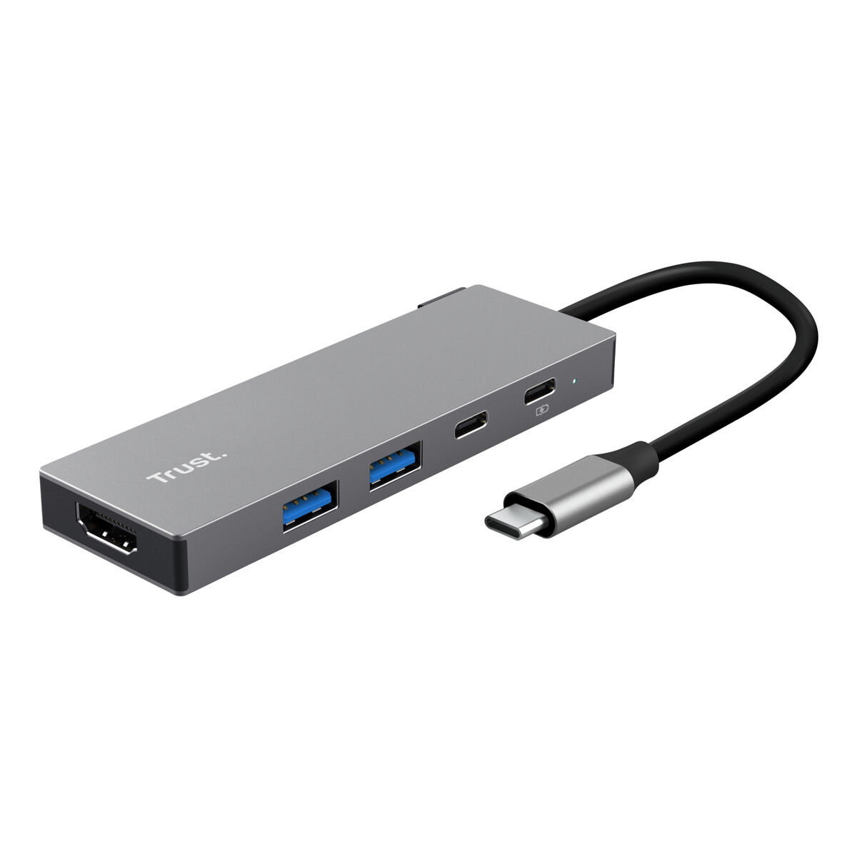 USB Hub Trust 26062 Grey