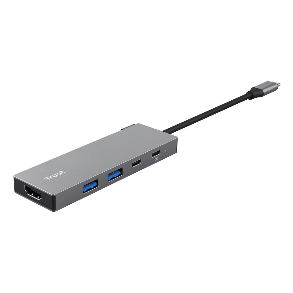 USB Hub Trust 26062 Grey