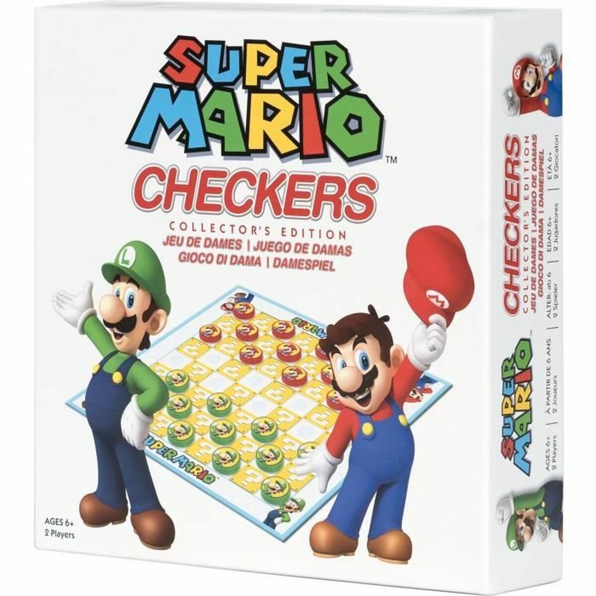 Board game Goliath Super Mario Checkers Board game Goliath Super Mario Checkers